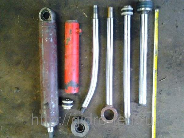 Срочный ремонт штоков, срочный ремонт гидроцилиндров, производство гидроцилиндров