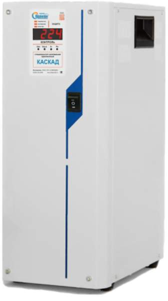 Стабилизатор напряжения Каскад 10 кВА однофазный