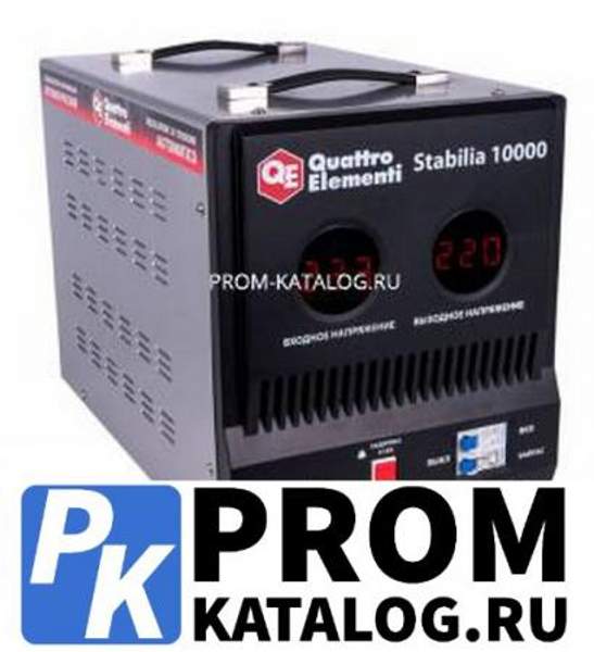 Стабилизатор напряжения QUATTRO ELEMENTI Stabilia 10000 772-104