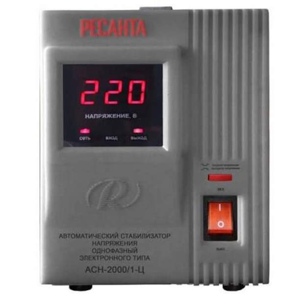 Стабилизатор напряжения Ресанта АСН-2000/1-Ц