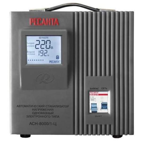 Стабилизатор напряжения Ресанта АСН-8000/1-Ц