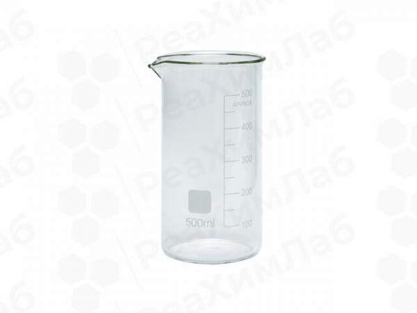 Стакан лабораторный высокий 500мл