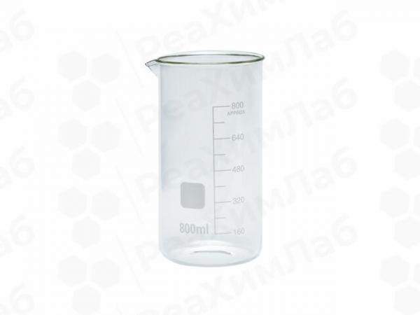 Стакан лабораторный высокий 800мл