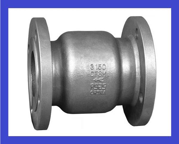 Стальной обратный клапан Ду 250 PN 16 1 дисковый стяжной Tecofi CB5440