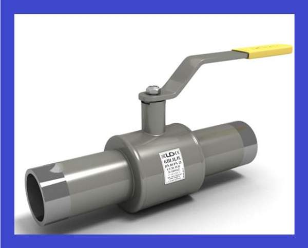 Стальной приварной шаровый кран Ду 250/200 PN 25 510 мм ALSO