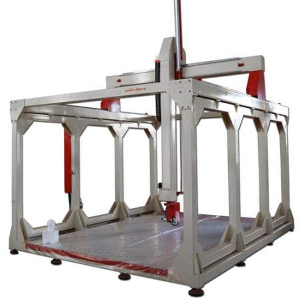 Станок ЧПУ 5-осевой для обработки пенопласта (Пенорез-1+5) (1100x1100x 1100)