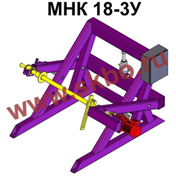 Станок для намотки кабеля универсальный МНК 18-3У