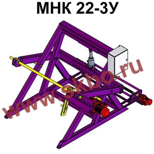 Станок для намотки кабеля универсальный МНК 22-3У