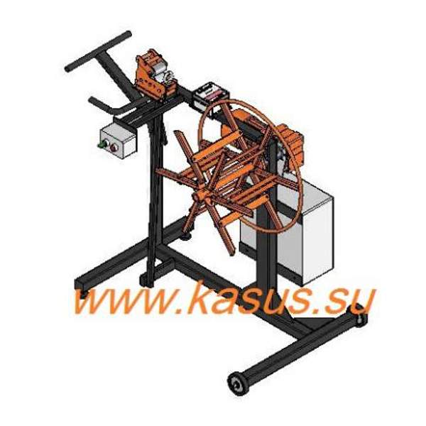 Станок для намотки кабеля в бухту до 50кг - СП 0,5-50П