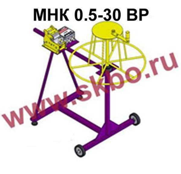 Станок для намотки кабеля в бухту ручной МНК ВР