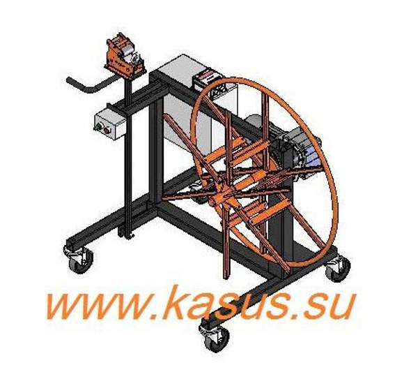 Станок для намотки кабеля в бухту СП 0,8-0,1-П