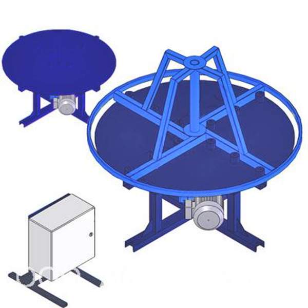 Станок для намотки стального каната на барабан и в бухту АМ.СНКБ.01