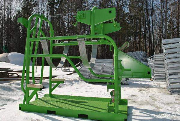 Станок для обработки копыт окрашенный