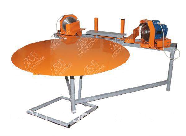 Станок для обрезки углов деревянных поддонов АМ.СОУ.01