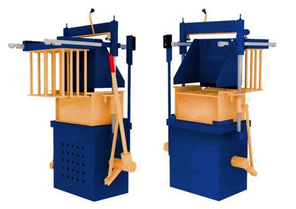 Станок для прессовки блоков ВПС-600