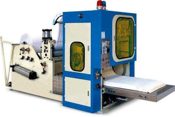 Станок для производства салфеток для диспенсеров с клеевым узлом (Z-сложение) HCS-3L