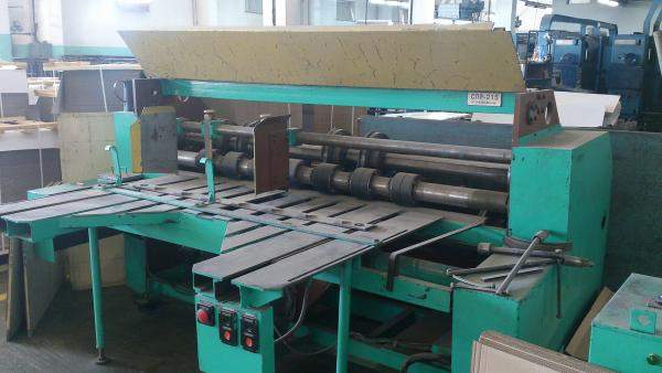 Станок просекательно-рилевочный (Слоттер) СПР-215