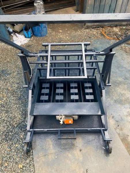 Станок ВСШ-4 для изготовления шлакоблока, пескобетона