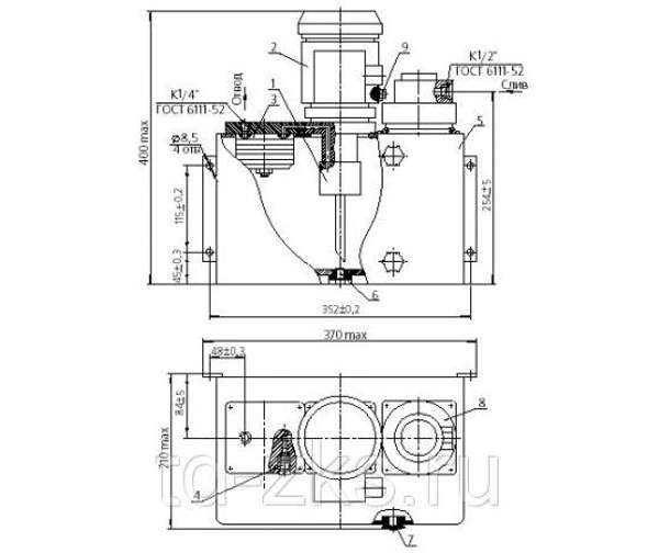 Станция смазки С 48-14М