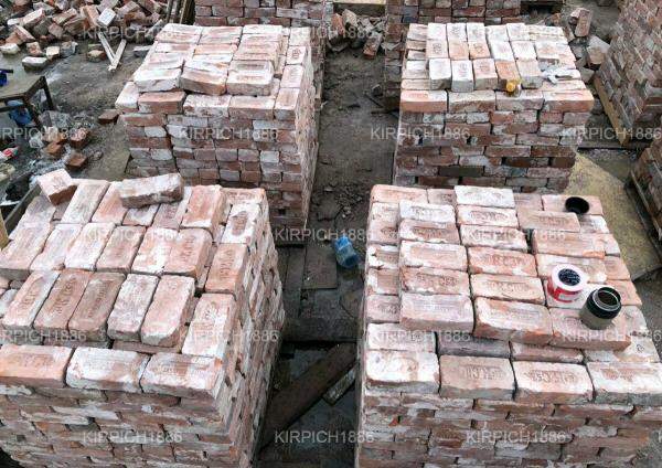 Старинный антикварный кирпич под лофт 18-19 века для реставрации