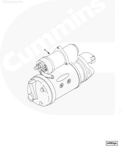 Стартер Cummins 3965284 3906752 3910644 3921403 3939303 5267909 113827