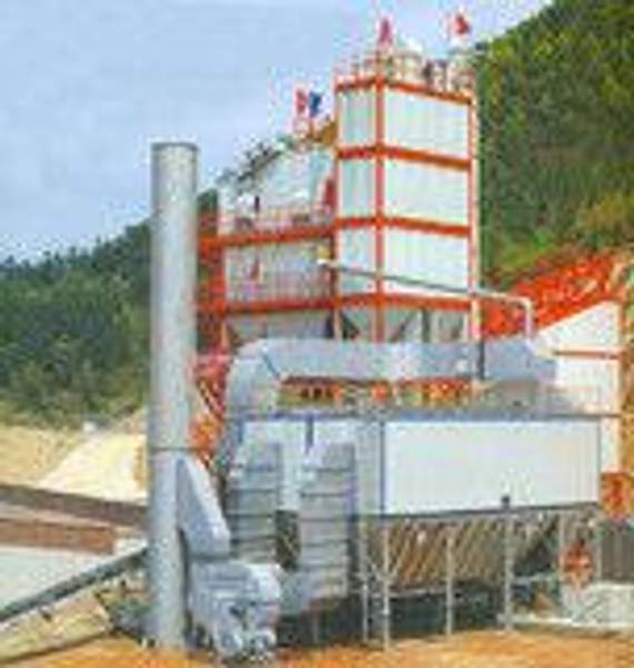 Стационарный асфальтный завод серии LBG 500: