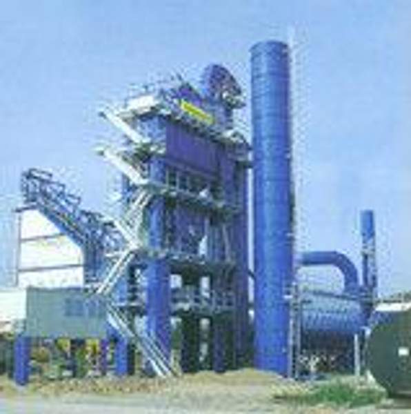 Стационарный асфальтобетонный завод серии LBG 4000: