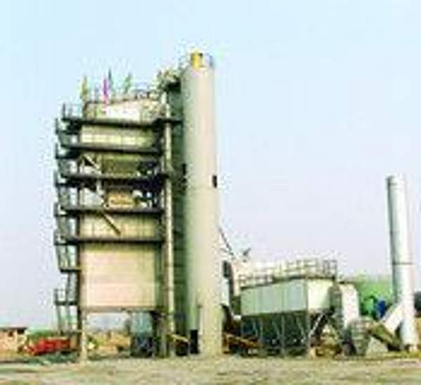 Стационарный асфальтобетонный завод серии LBG 800: