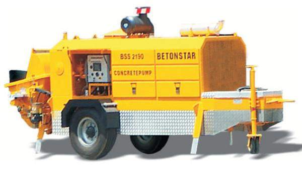 Стационарный бетононасос BETONSTAR BSS 2190 D.