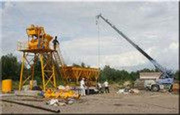 Стационарные мини-бетонные заводы (БРУ) JS 1000, PL1600(приобъектные) - эконом класса