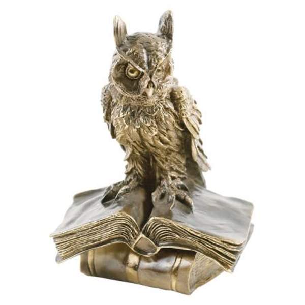 Статуэтка Ученый Филин Бронза