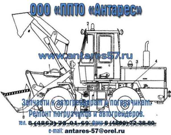 Стекло для погрузчика ТО-30, ПК-22, ПК-27, ПК-33, ПК-40