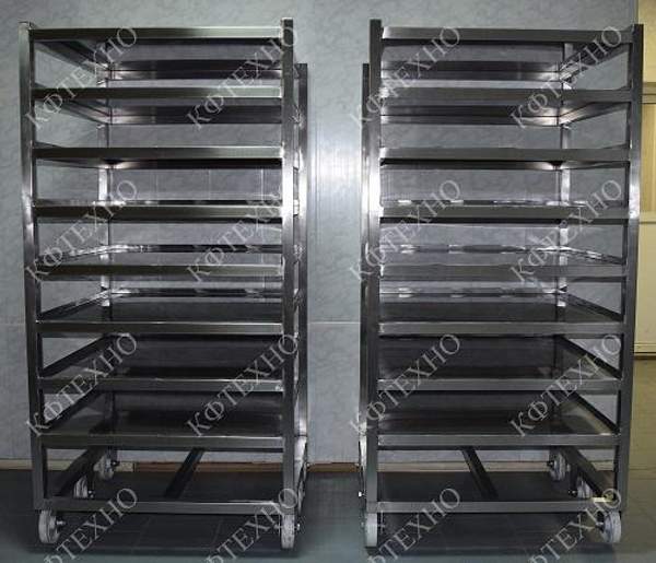 Стеллаж для дефросации 9 уровней