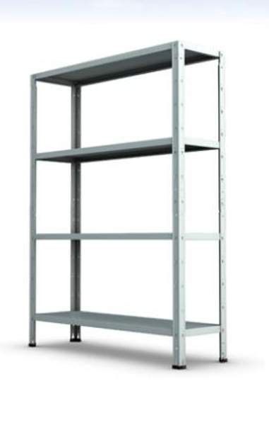 Стеллаж металлический СТФ 1800х1000х600 (4 полки)