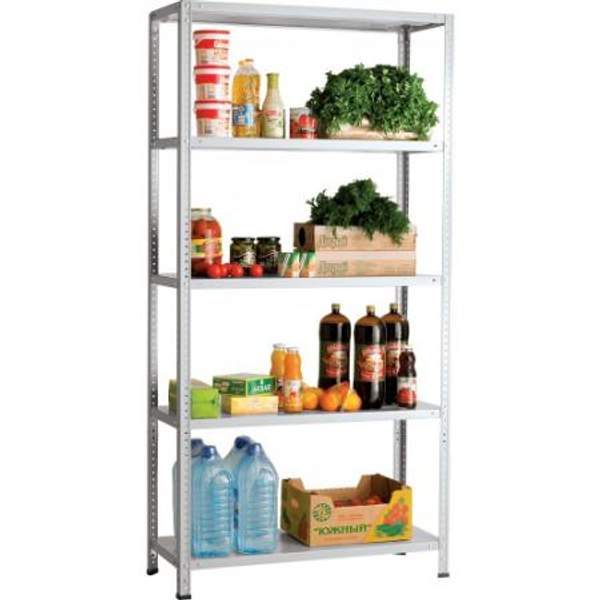 Стеллаж металлический СТФ 2000х1000х400 (5 полок)