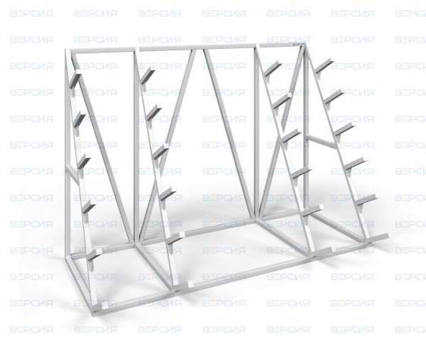 Стеллаж наклонный