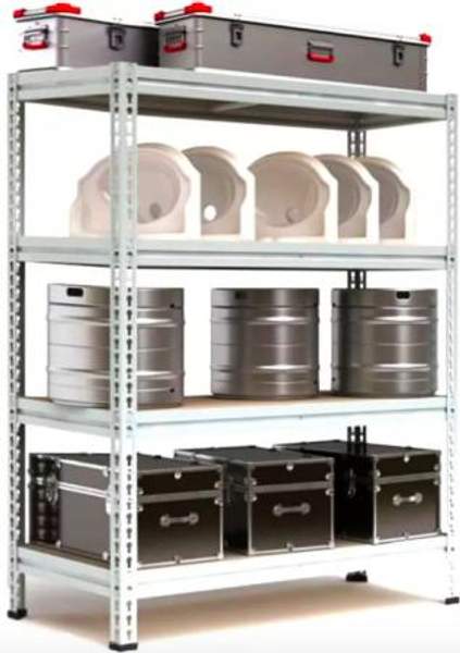 Стеллаж среднегрузовой Титан МС-Т 15614-2.0