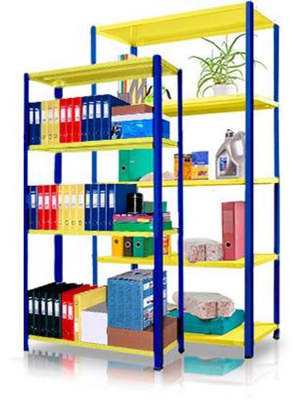 Стеллажи оцинкованные, окрашенные