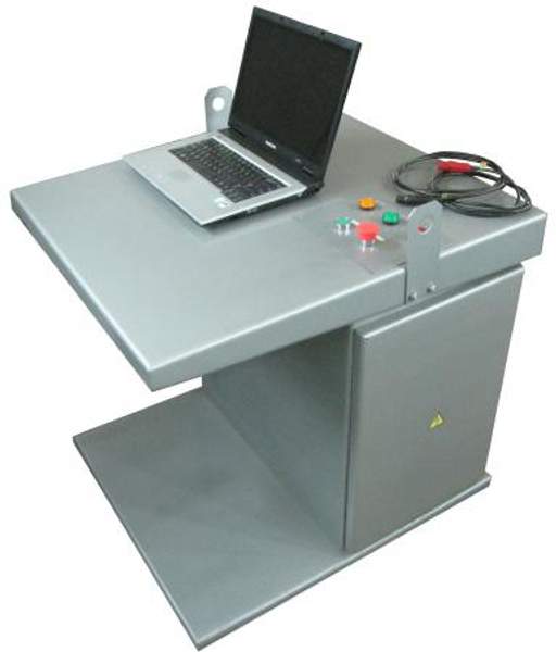 Стенд испытания кронштейнов щеткодержателей