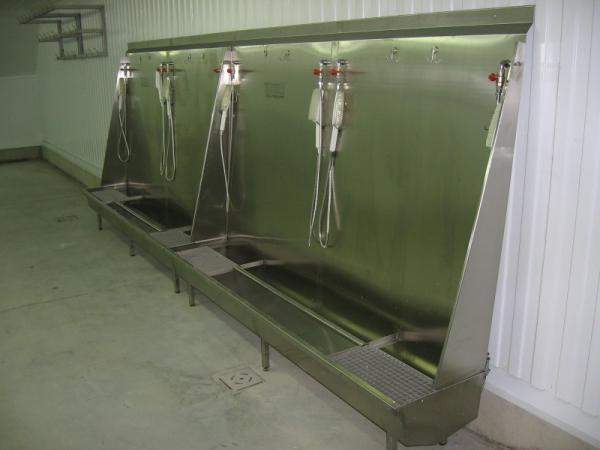 Стенка для мойки фартуков