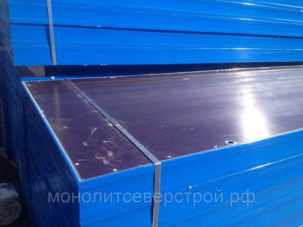 Стеновая опалубка - Щиты линейные стальные 0.40 х 3.0 м