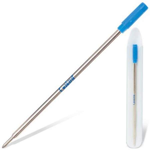 Стержень шариковый GALANT, металлический, 116 мм, тип CROSS, 0,7 мм, чехол, синий
