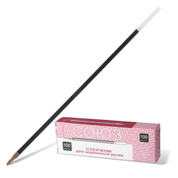 Стержень шариковый СОЮЗ, 152 мм, СИНИЙ, узел 1,2 мм, линия письма письма 1мм