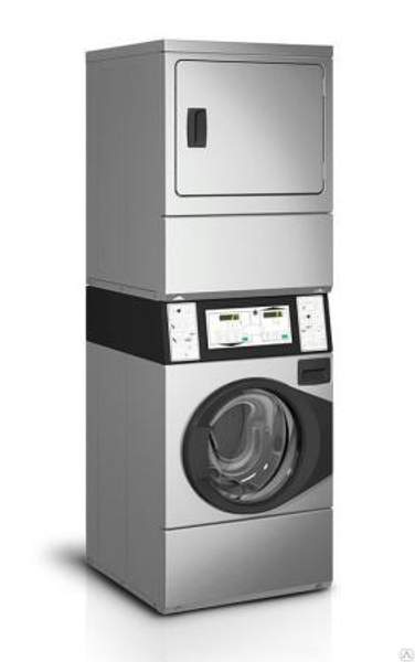 Стирально-сушильная машина колонна Alliance NT3JLASP403NW22 нерж