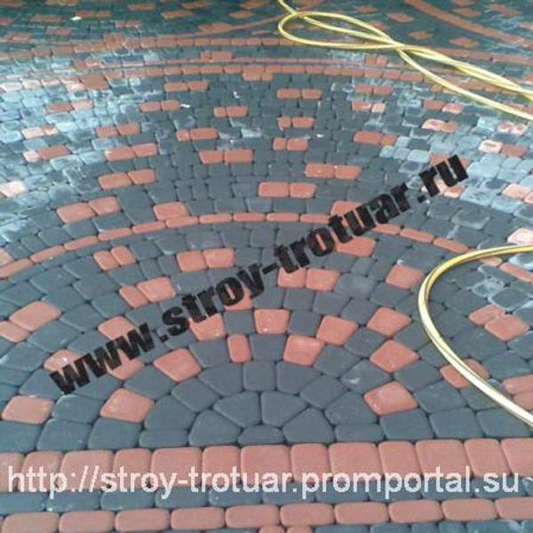 Стоимость работ по укладке тротуарной плитки