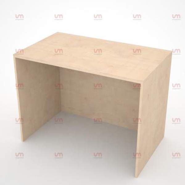 Стол для ресепшн прямой 600 мм с низкой царгой ЭСР