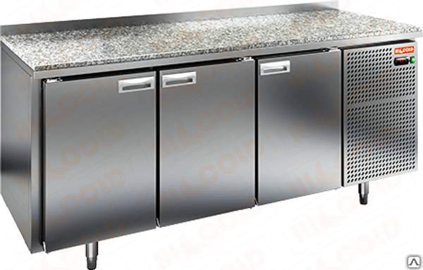 Стол холодильный HICOLD SN 111/TN камень.