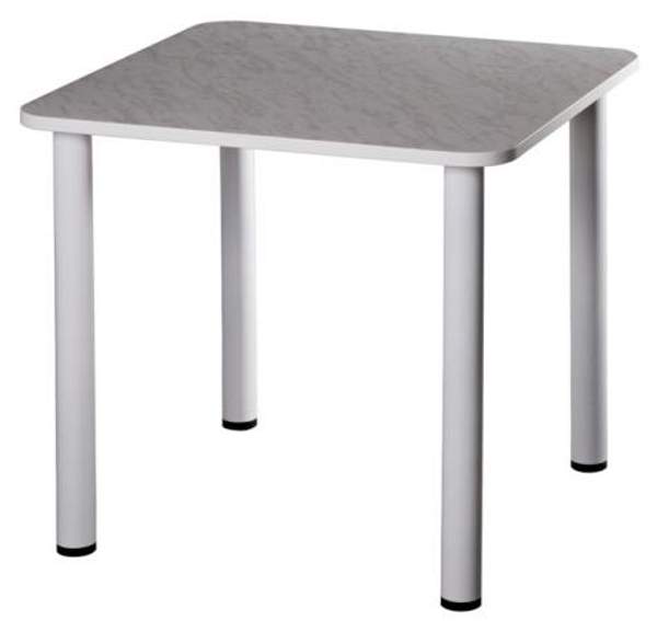 Стол обеденный для столовой,кафе. Стол обеденный для общепита. Обеденный стол для столовой и кафе. Стол обеденный 800х800. Столешница из ДСП 22мм, покрыта пластиком,кромка ПВХ 2мм-в цвет пластика.