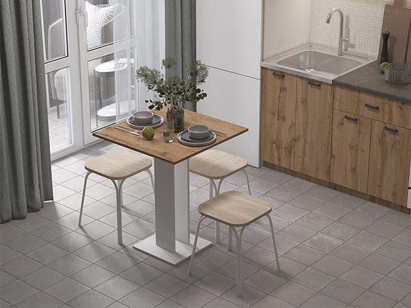 Стол обеденный квадратный АРТ135