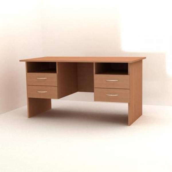 Стол письменный 2-тумбовый (2 ящ.)